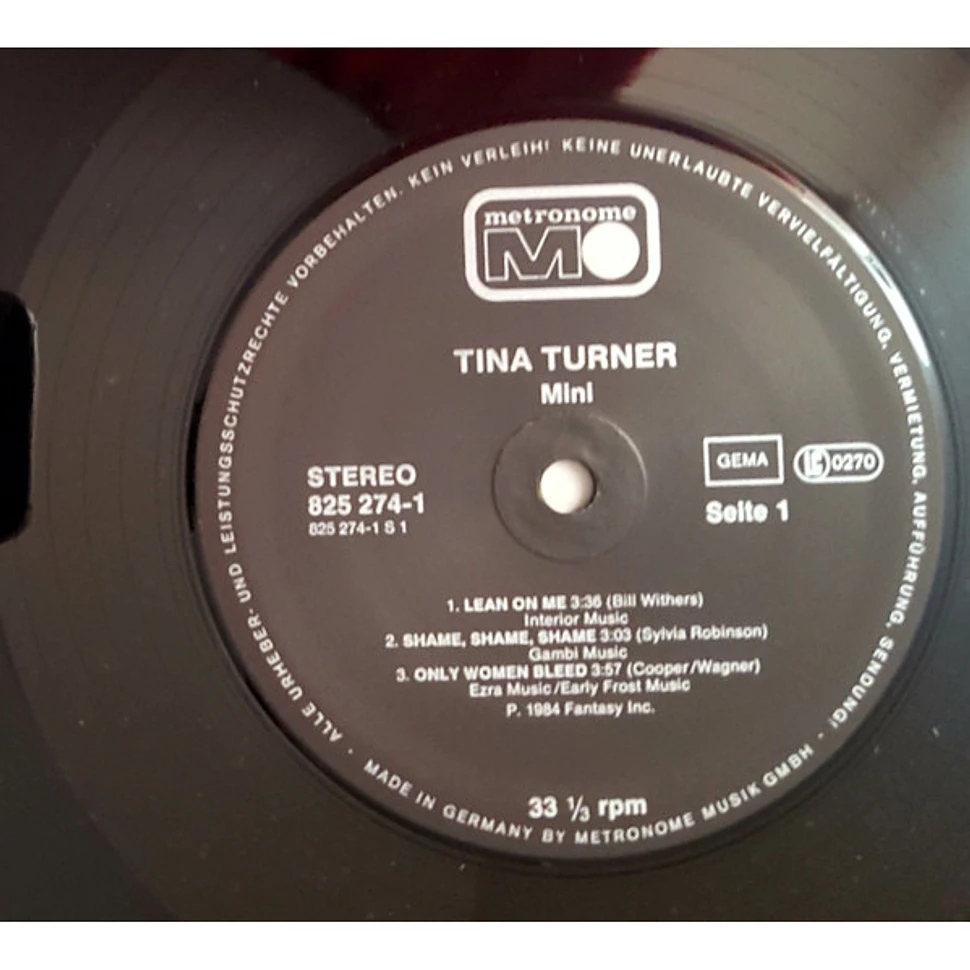 Tina Turner - Mini