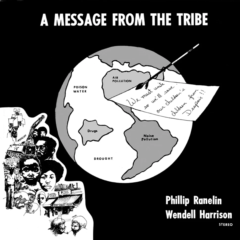 Wendell Harrison & Phil Ranelin - A Message From The Tribe Box Set Cover Design A