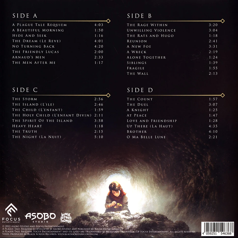 A Plague Tale: Requiem • Soundtrack • 2xCD – Black Screen Records