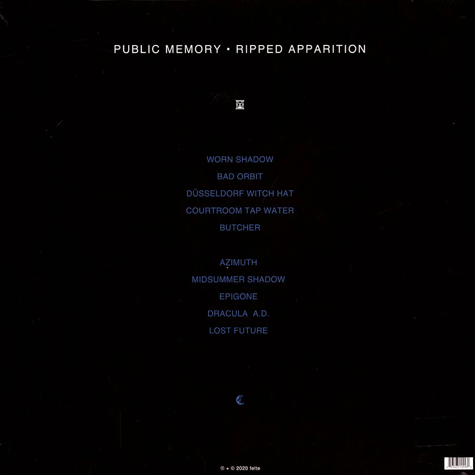 Public Memory - Ripped Apparition Red Vinyl Edition