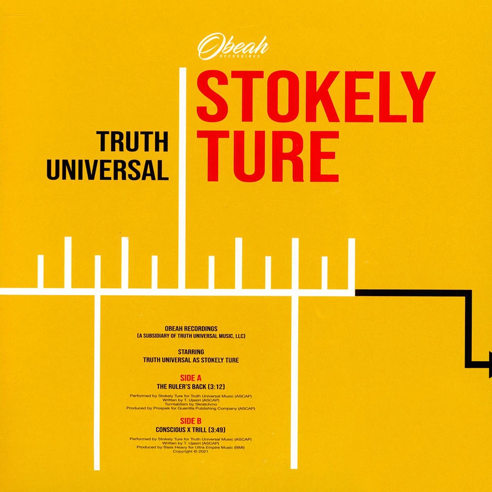Truth Universal Aka Stokely Ture - The Ruler's Back