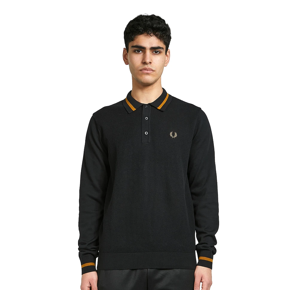 Fred Perry - Textured Front Knitted Shirt