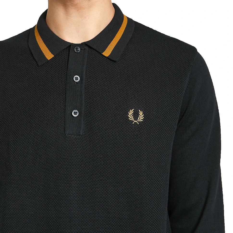 Fred Perry - Textured Front Knitted Shirt