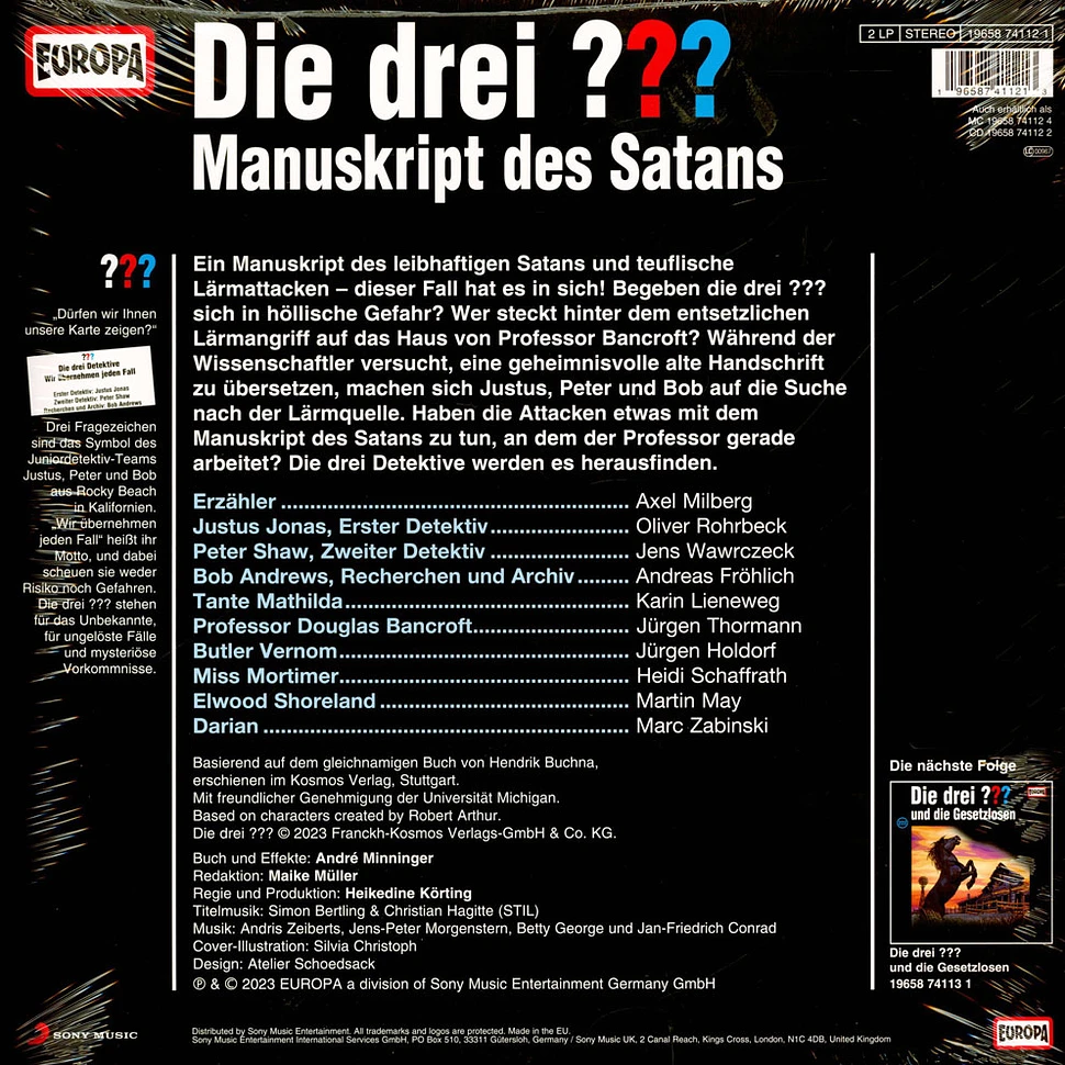 Die Drei ??? - Folge 221: Manuskript Des Satans