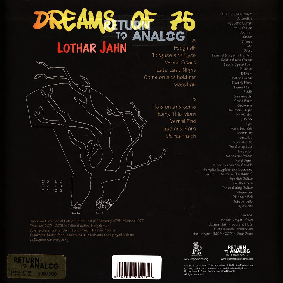 Lothar Jahn - Dreams Of '75