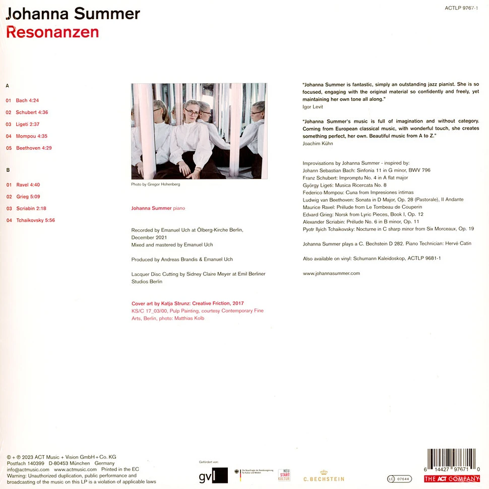 Johanna Summer - Resonanzen Black