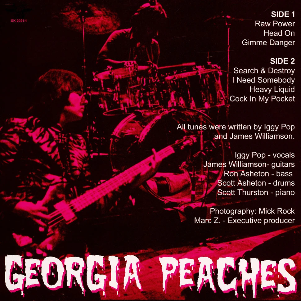 Iggy & The Stooges - Georgia Peaches Live At Richard 1973