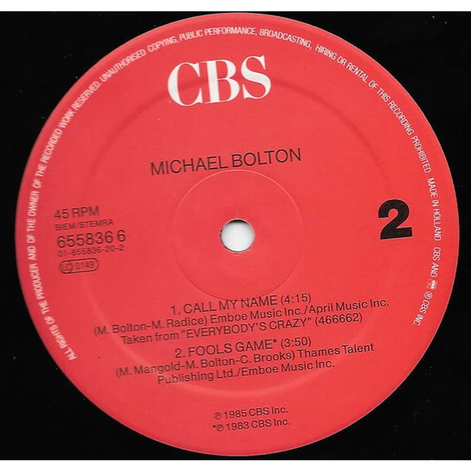 Michael Bolton - How Can We Be Lovers