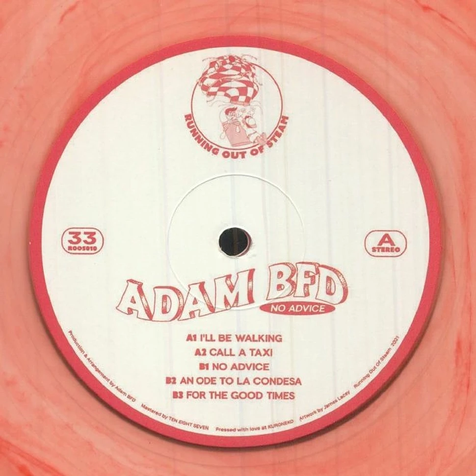Adam BFD - No Advice White & Red Marbled Vinyl Edition