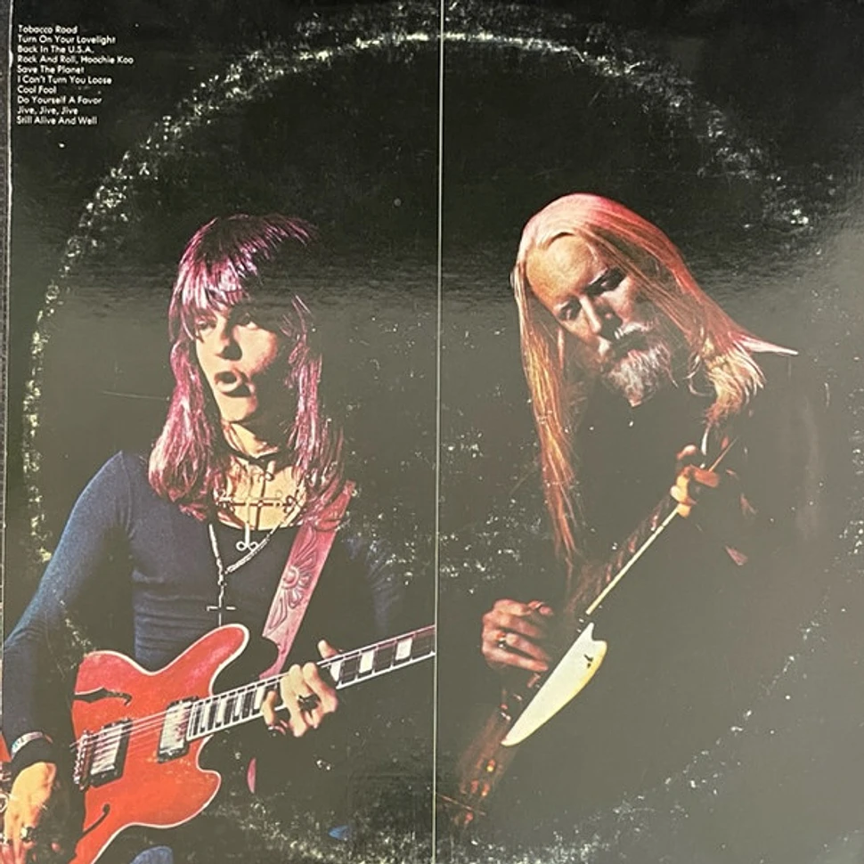 Edgar Winter's White Trash Roadwork Vinyl 2LP 1972 US