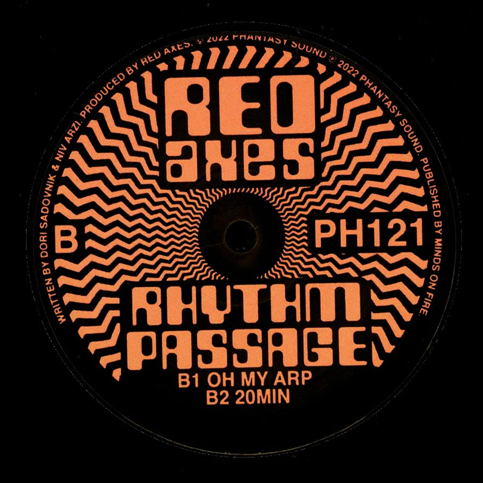 Red Axes - Rhythm Passage EP