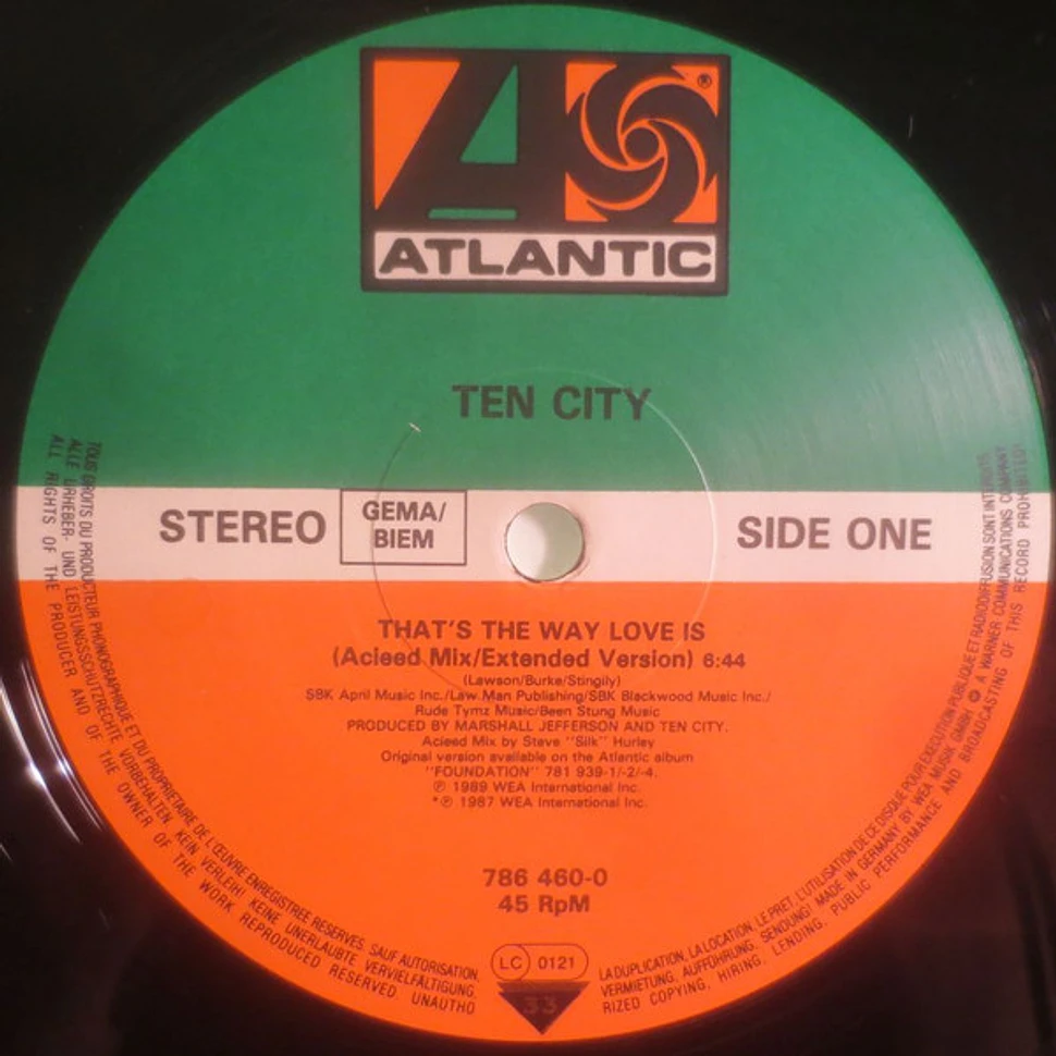 Ten City - That's The Way Love Is