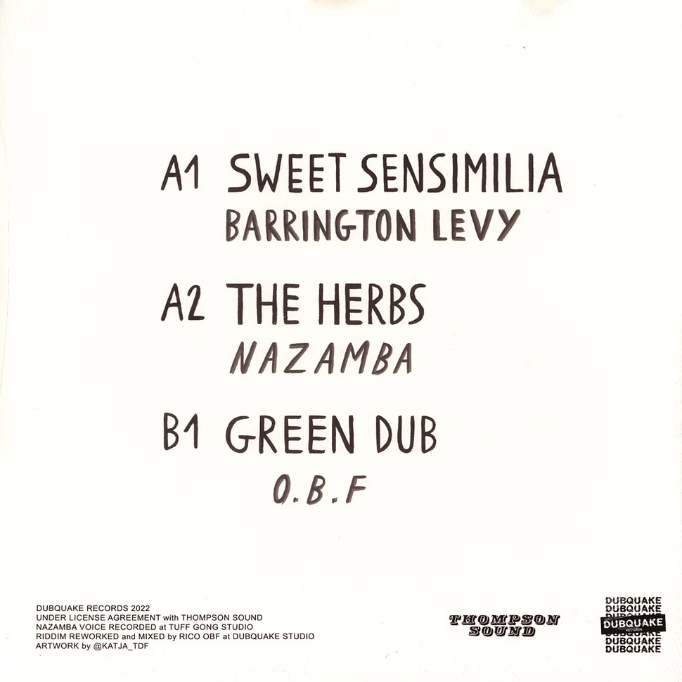 Nazamba, Barrington Levy & O.B.F - Sweet Sensimilia