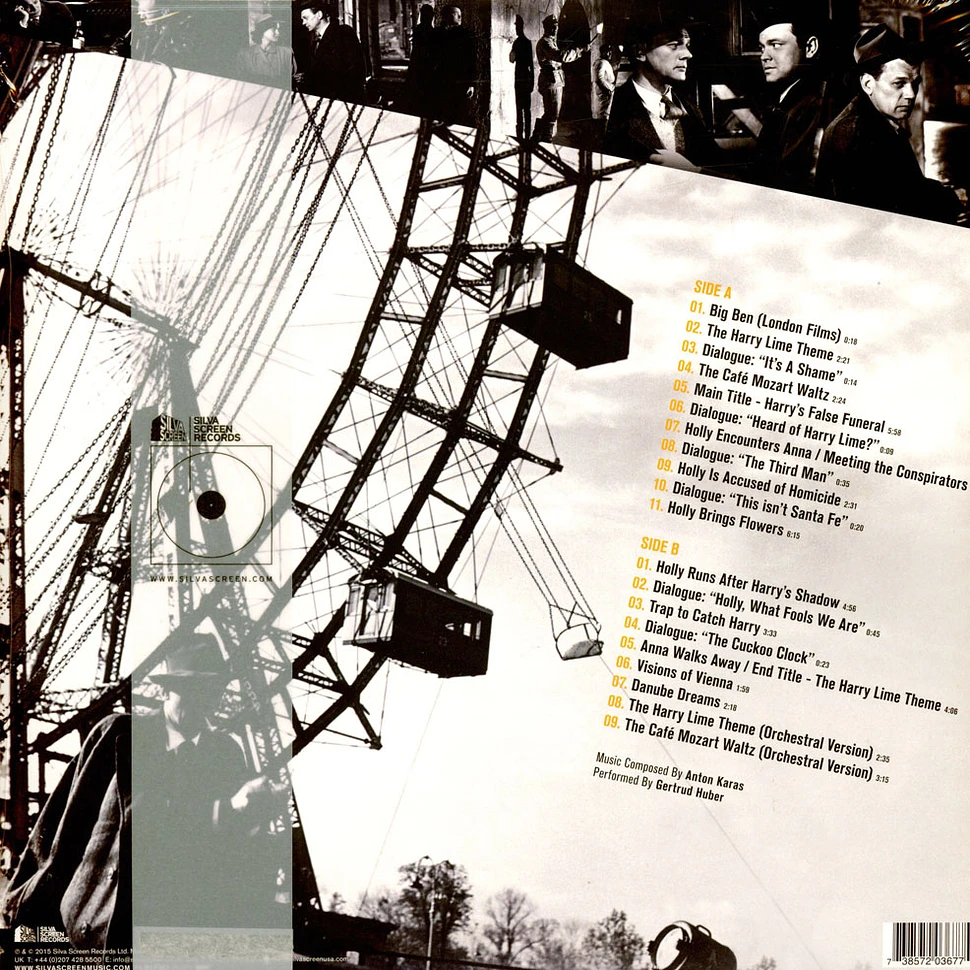 V.A. - OST The Third Man Transparent Red Vinyl Edition