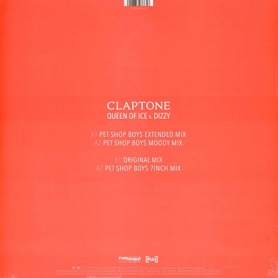 Claptone & Pet Shop Boys Feat. Dizzy - Queen Of Ice Pet Shop Boys Remix