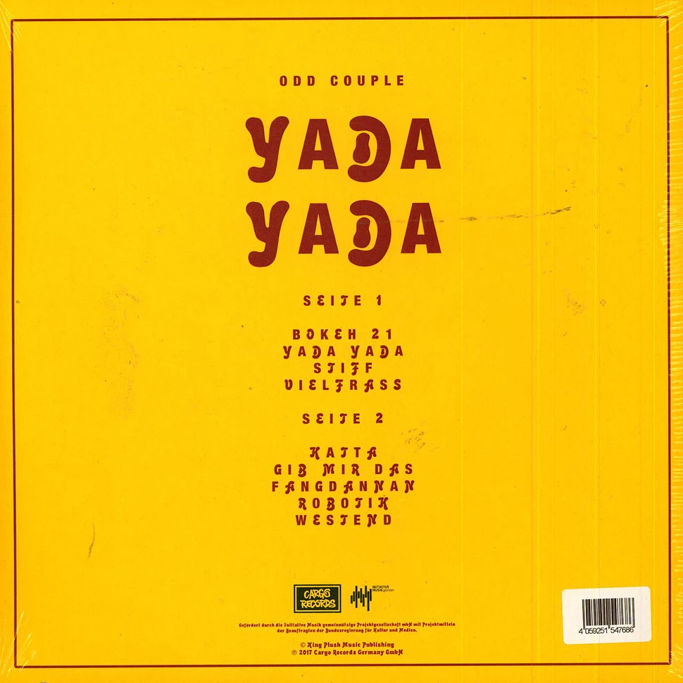 Odd Couple - Yada Yada Splatter Vinyl Edition