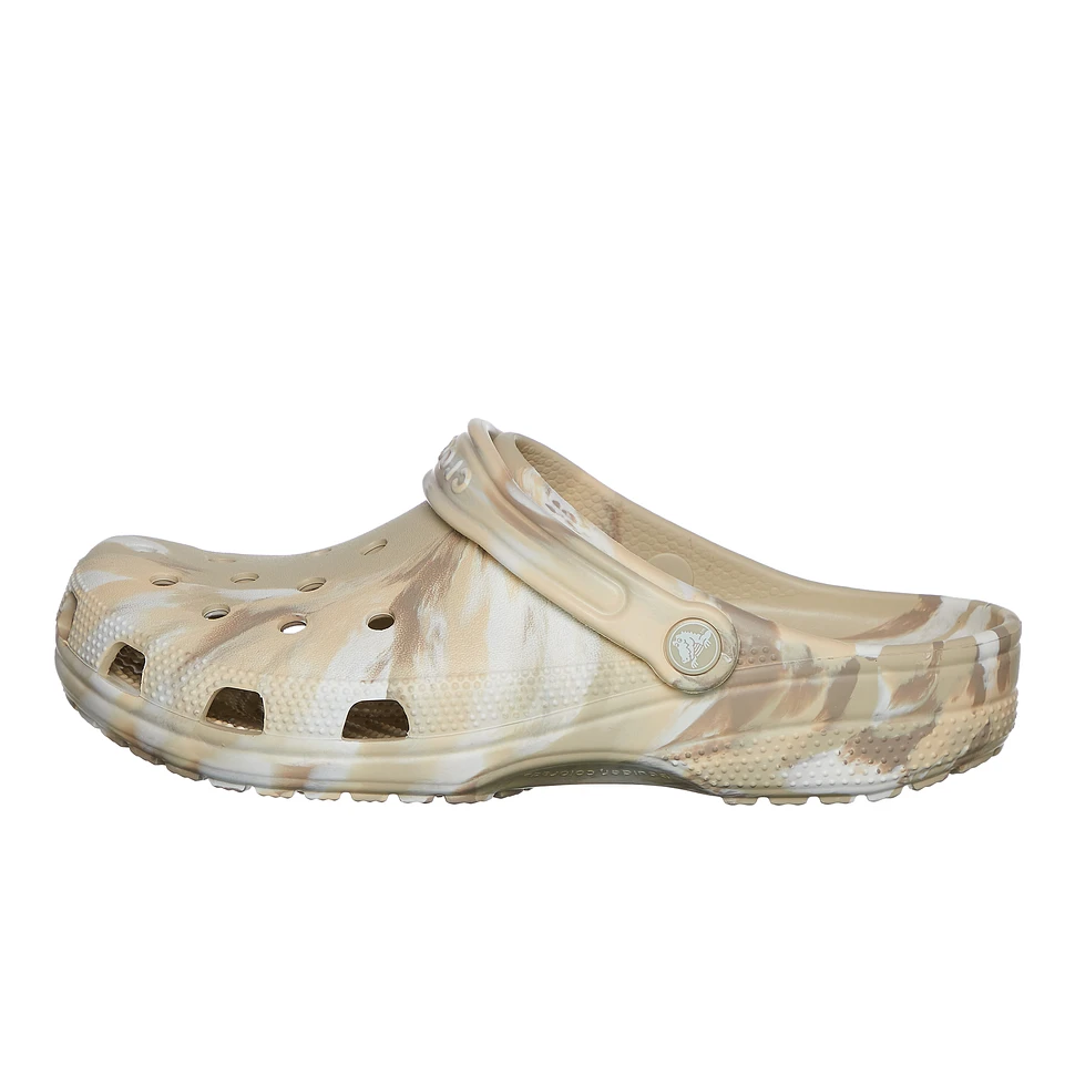 Crocs - Classic Marbled Clog (Bone / Multi) | HHV
