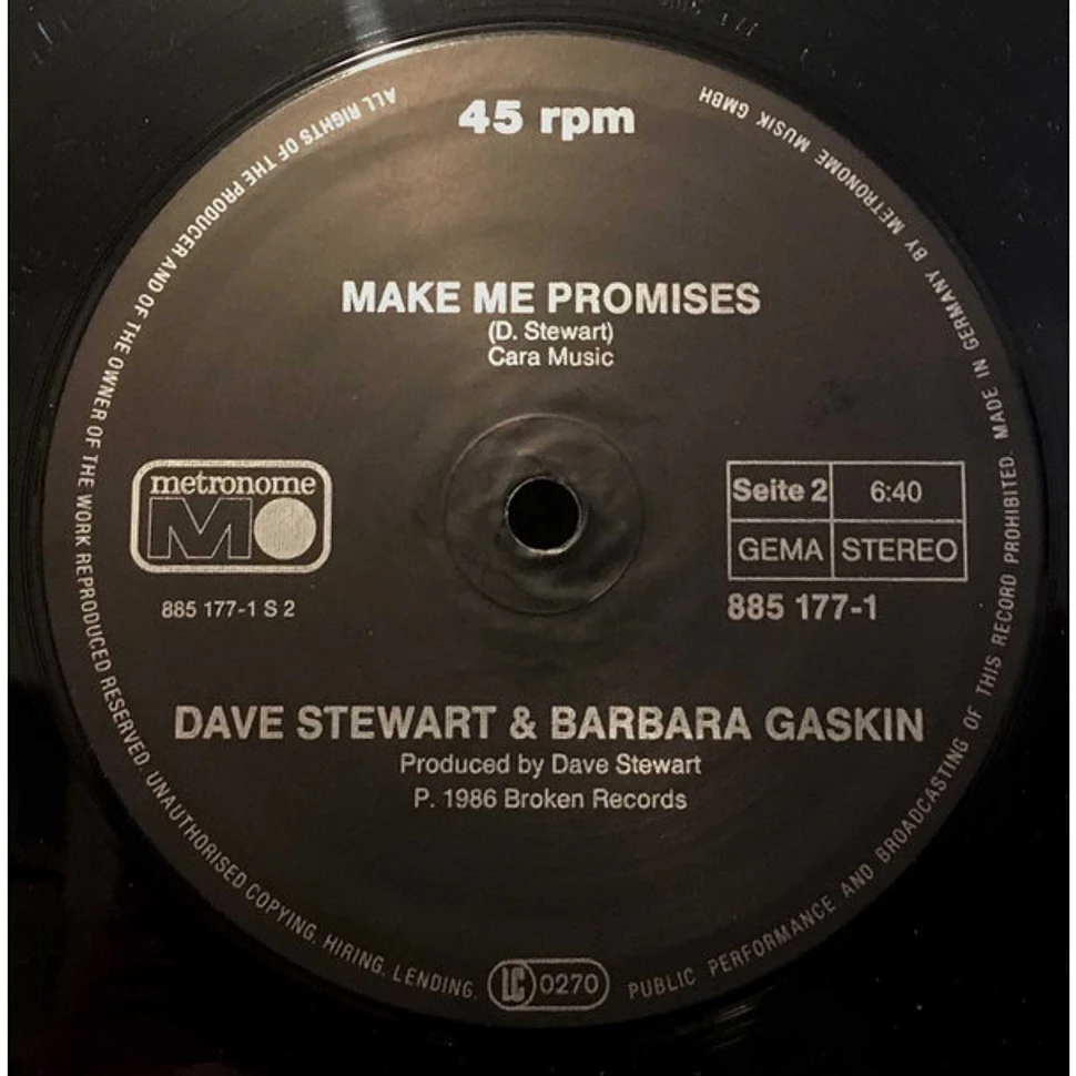 Dave Stewart & Barbara Gaskin - The Locomotion