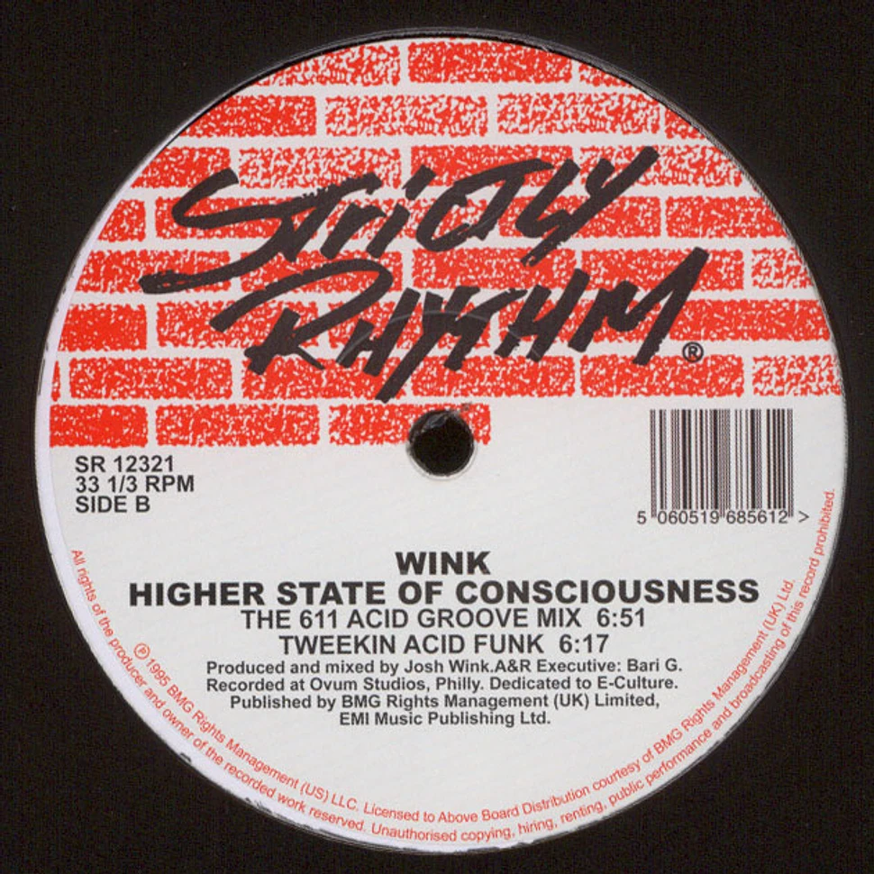 Josh Wink - Higher State Of Consciousness