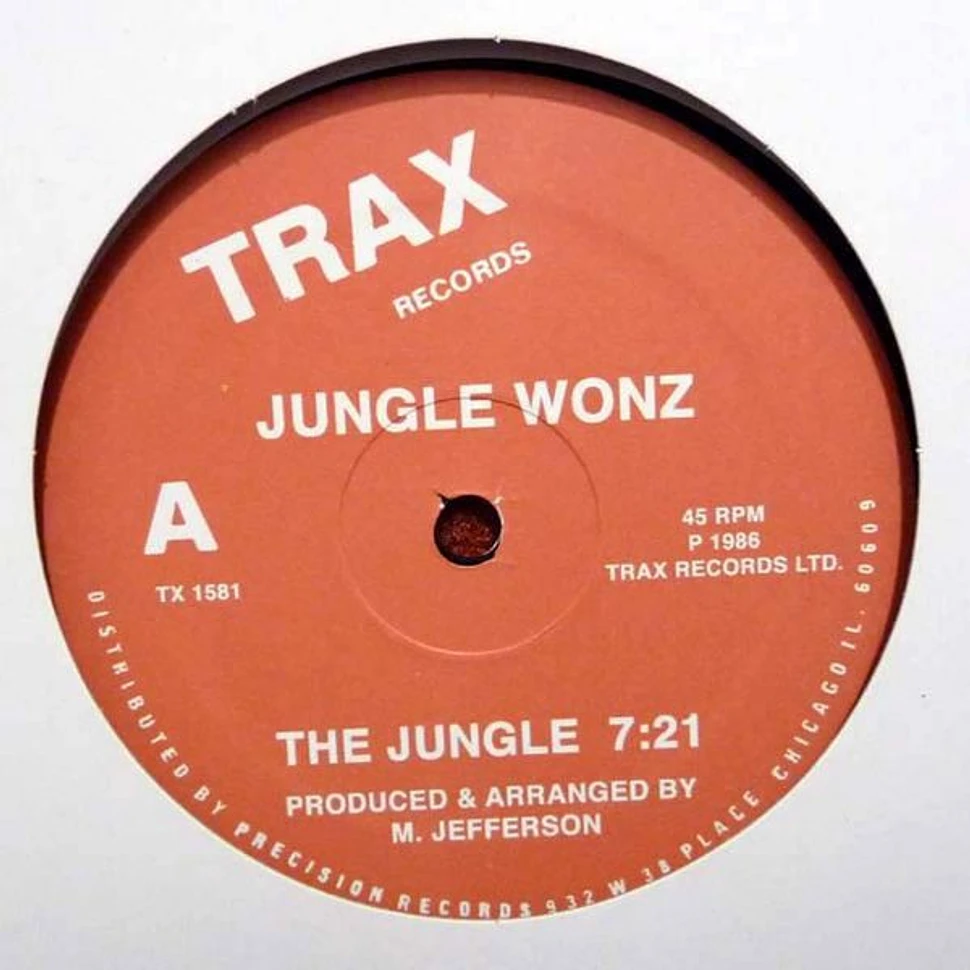 Jungle Wonz - The Jungle / Time Marches On