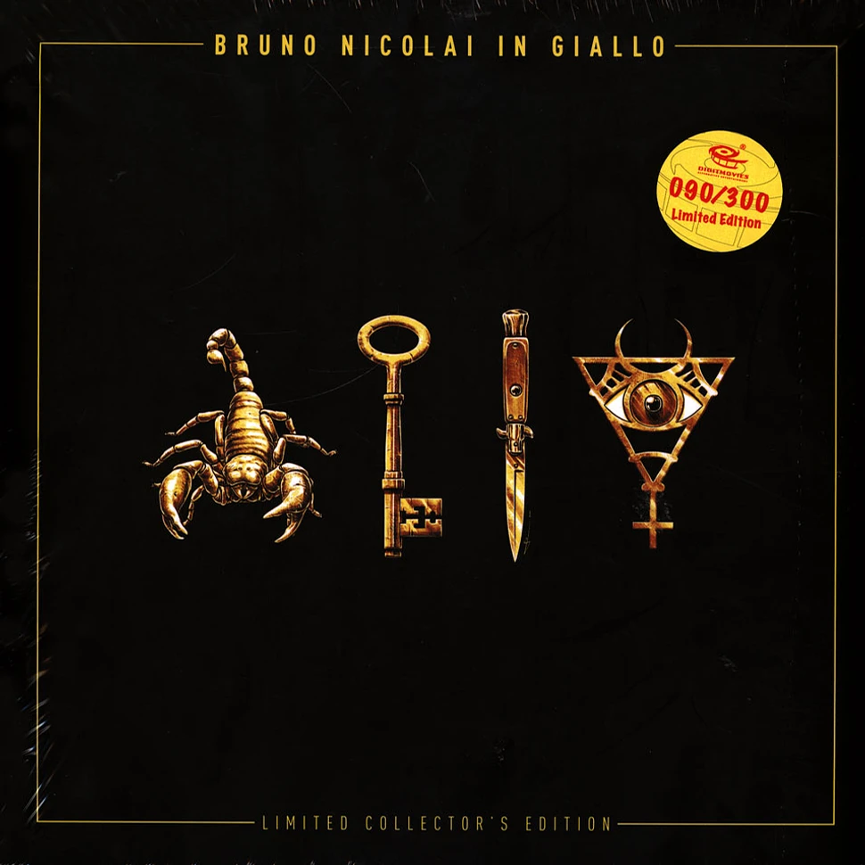 Bruno Nicolai - Bruno Nicolai In Giallo Marbled Yellow Vinyl Edition