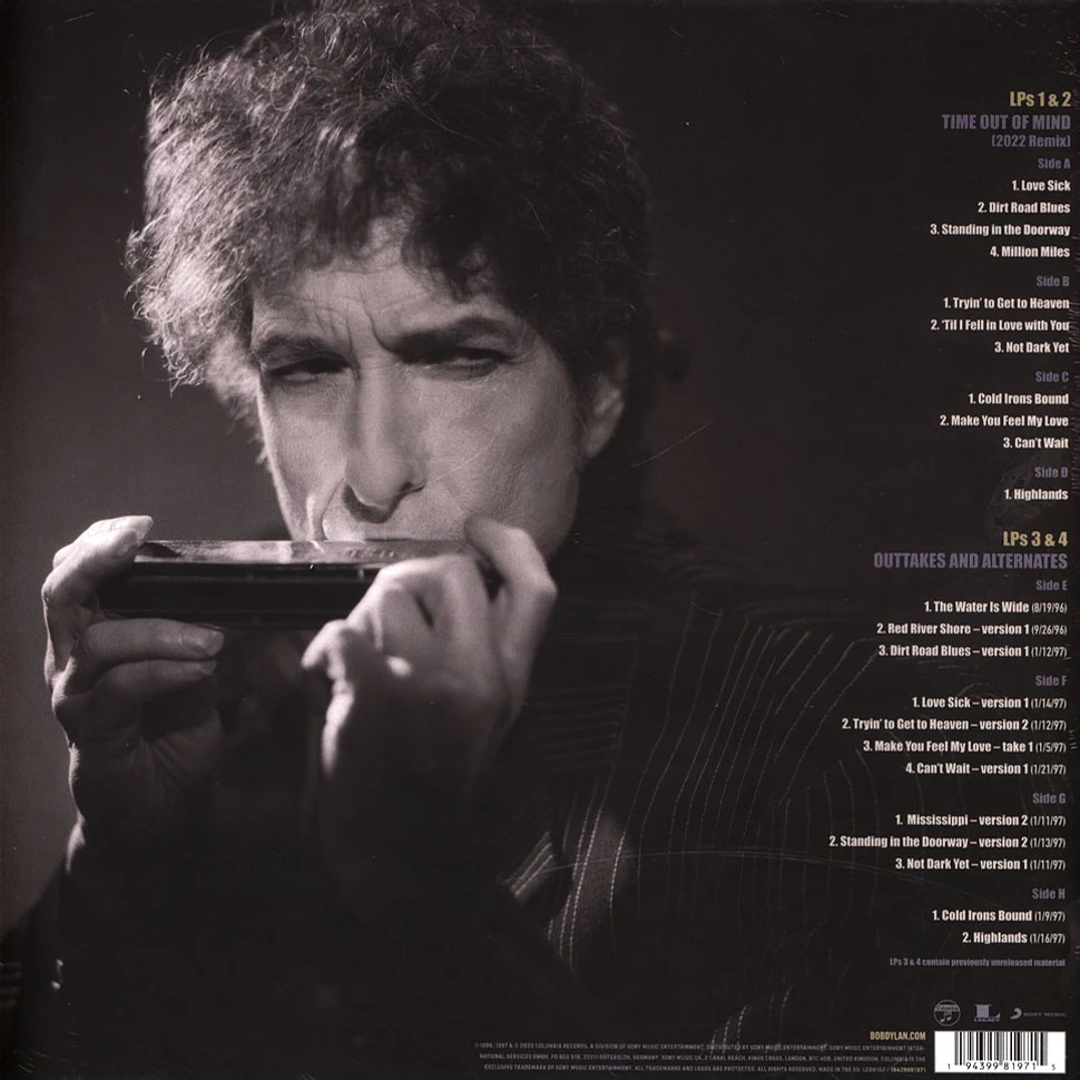 Bob Dylan - Fragments-Time Out Of Mind Sessions 1996-1997: