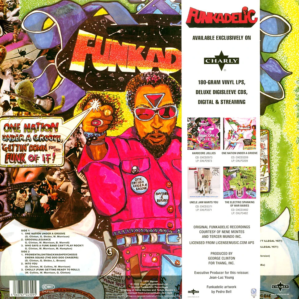 Funkadelic - One Nation Under A Groove Black Vinyl Edition