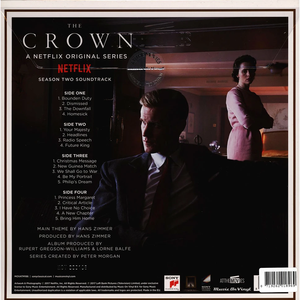 Rupert Gregson-Williams, Lorne Balfe - The Crown (A Netflix Original Series) Season Two Soundtrack