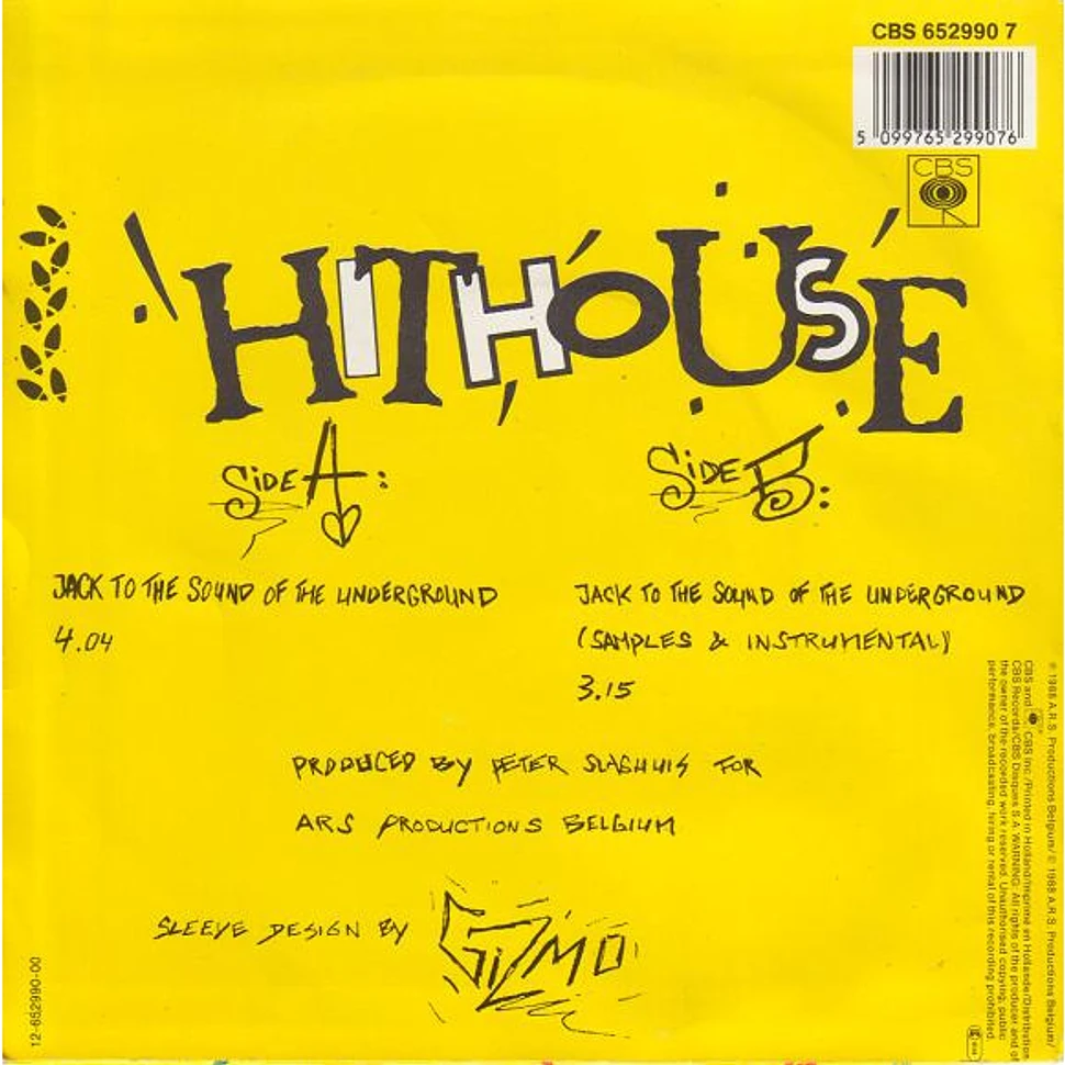 Hithouse - Jack To The Sound Of The Underground