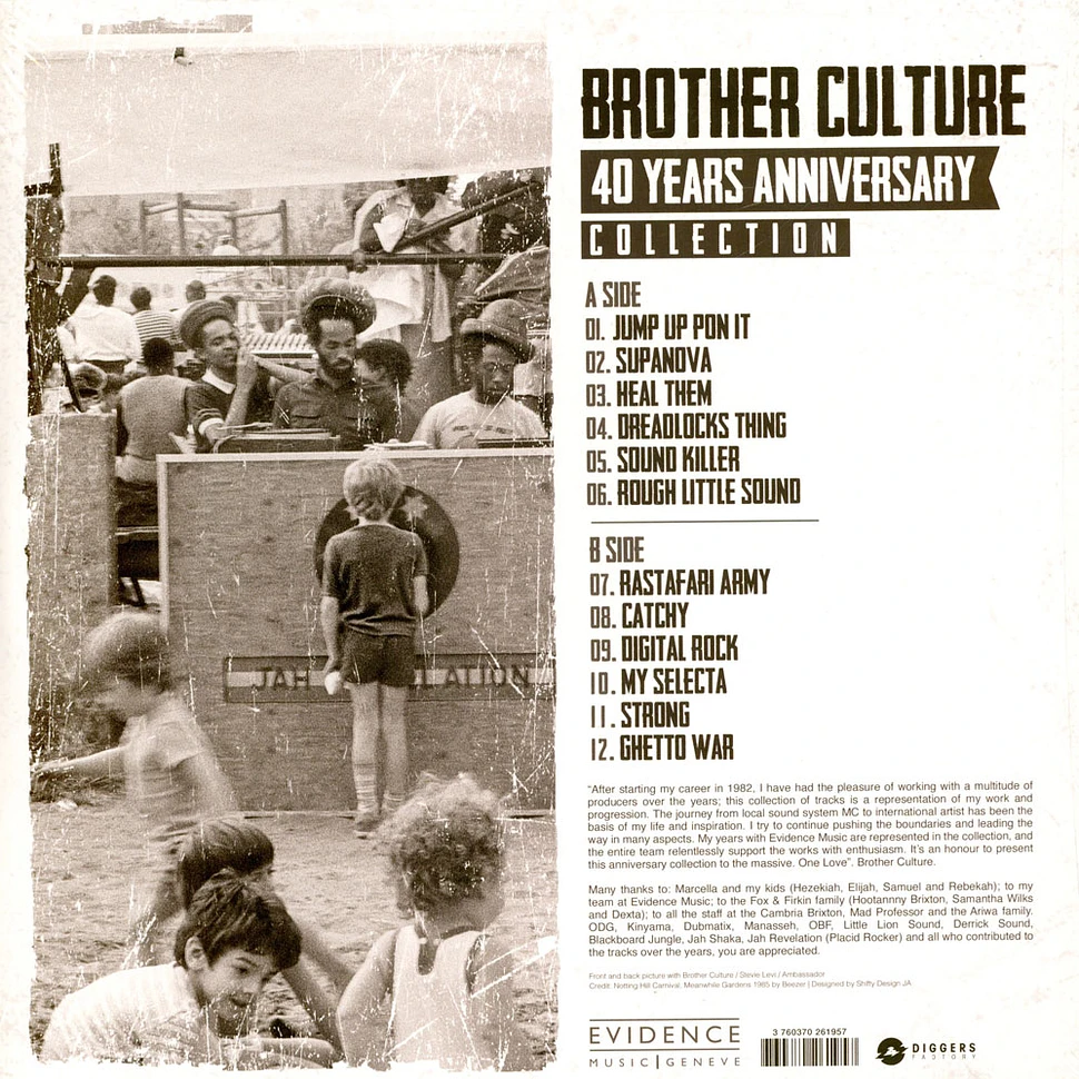 Brother Culture - 40 Years Anniversary Collection Remastered