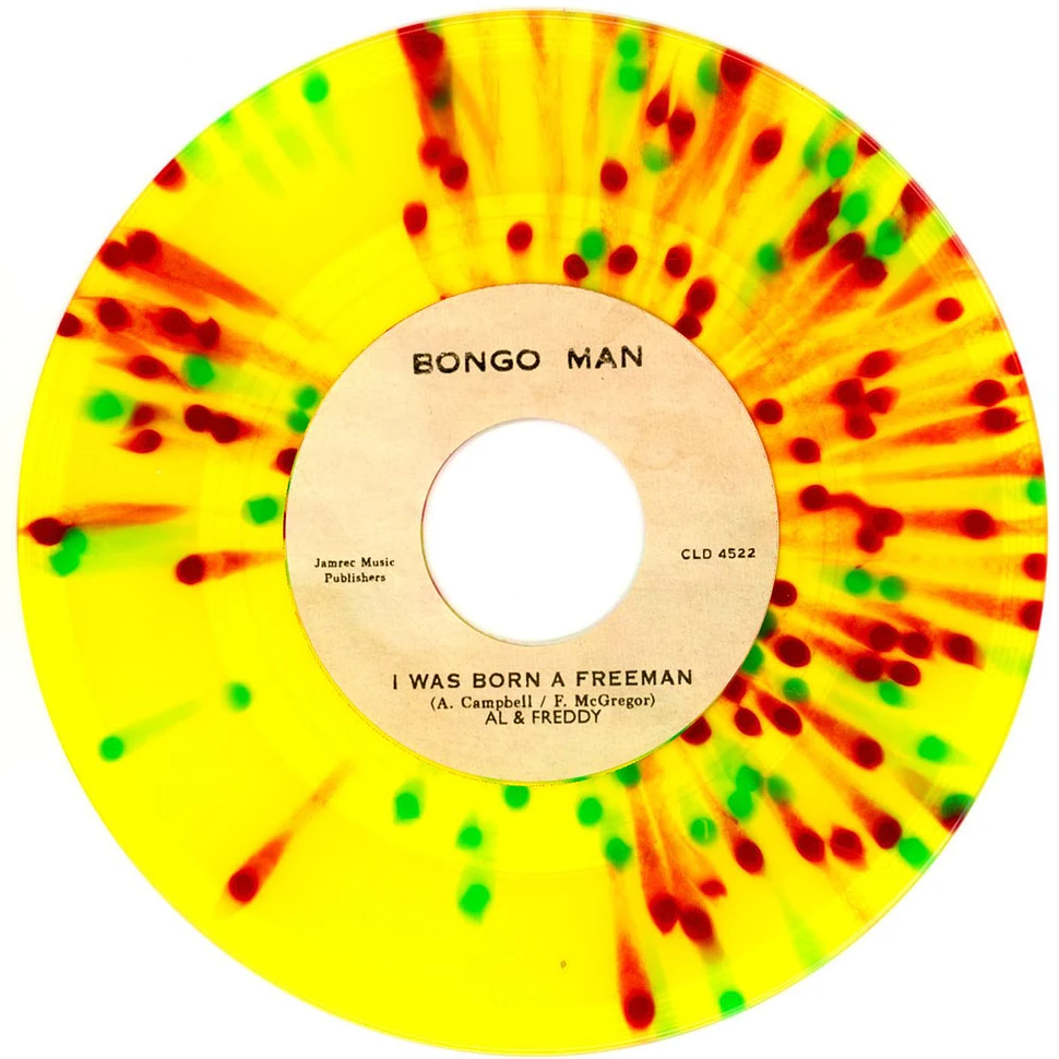 Al & Freddy / The New Establis - I Was Born A Freeman / Freeman Pt. 2 Colored Vinyl Edition