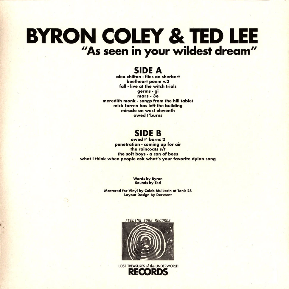 Byron Coley & Ted Lee - As Seen In Your Wildest Dream
