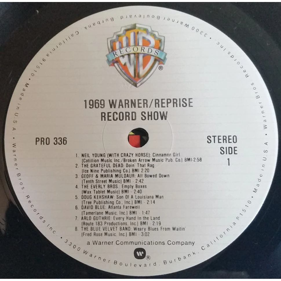 V.A. - The 1969 Warner-Reprise Record Show