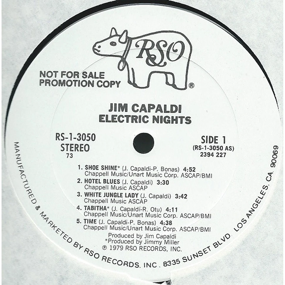 Jim Capaldi - Electric Nights