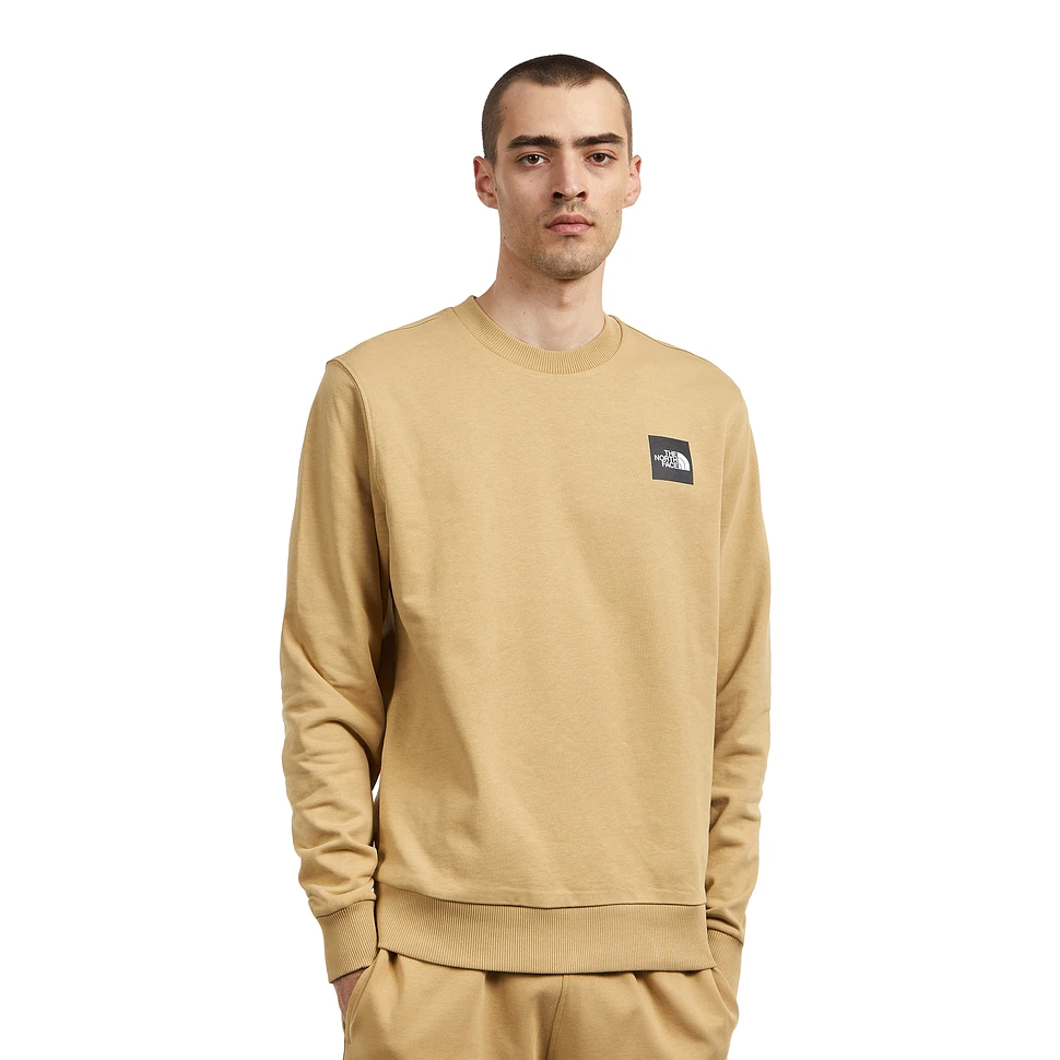 The north face pullover hot sale novelty box crew sweatshirt