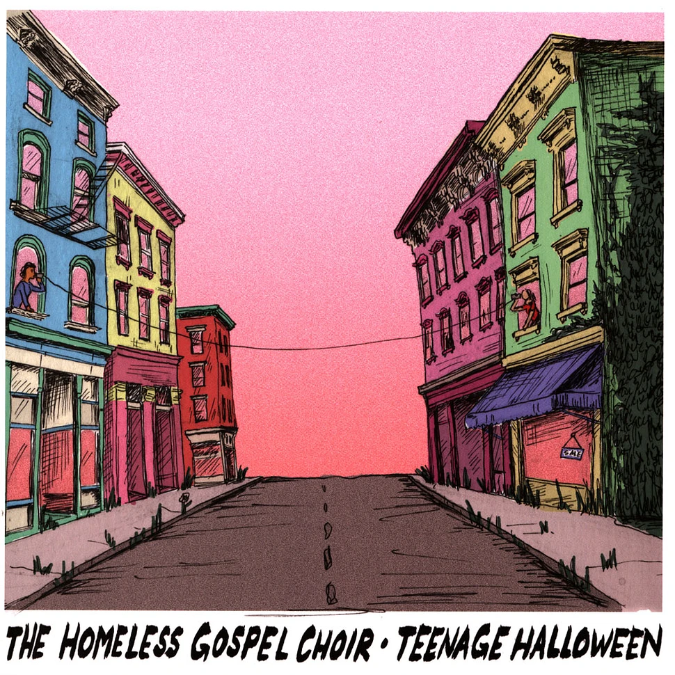 The Homeless Gospel Choir / Teenage Halloween - The Homeless Gospel Choir And Teenage Halloween Opaque Yellow Vinyl Edition