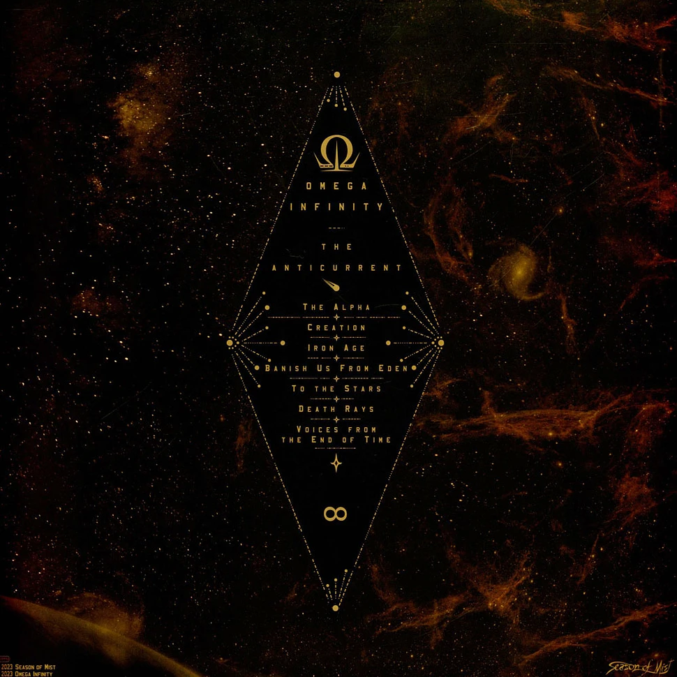 Omega Infinity - The Anticurrent Black Vinyl Edition