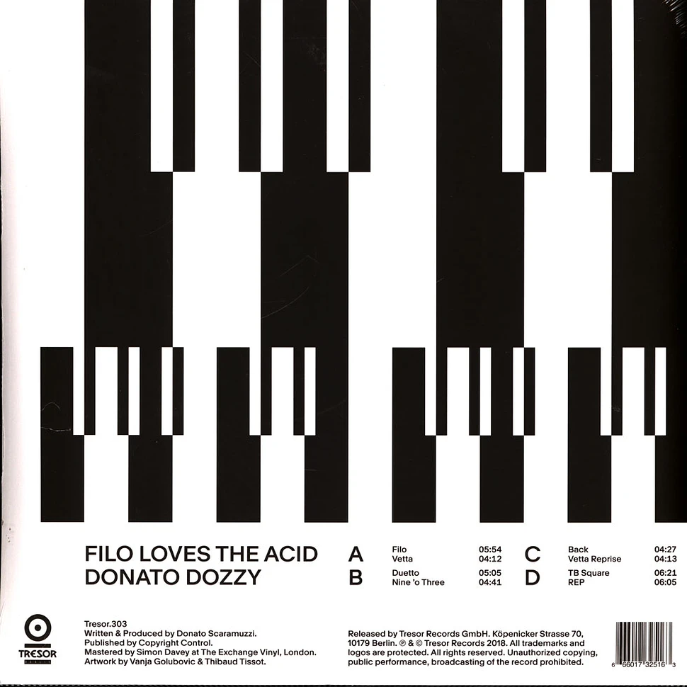 Donato Dozzy - Filo Loves The Acid - 2023