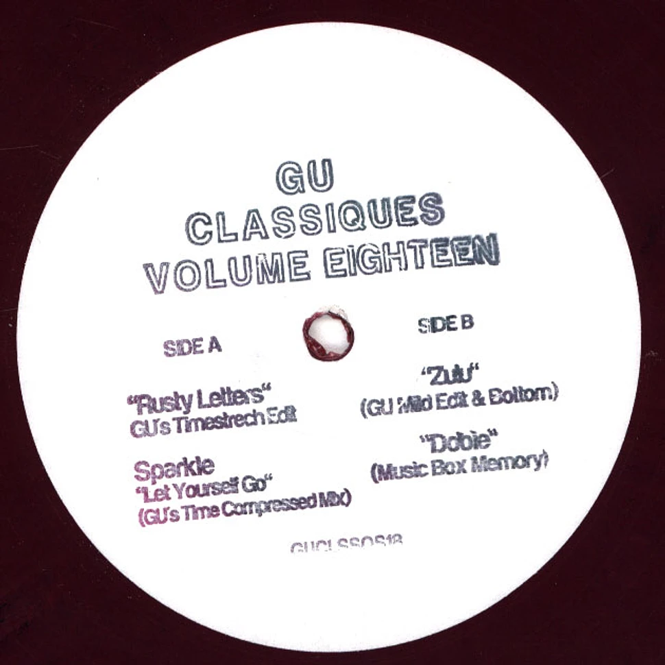 Glenn Underground - Classiques Volume 18