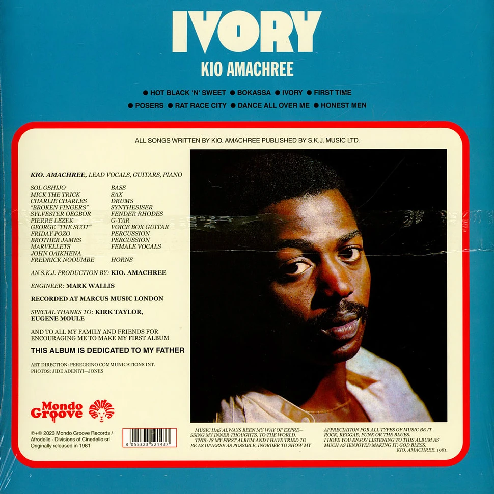Kio Amachree - Ivory HHV Exclusive Red Vinyl Edtion