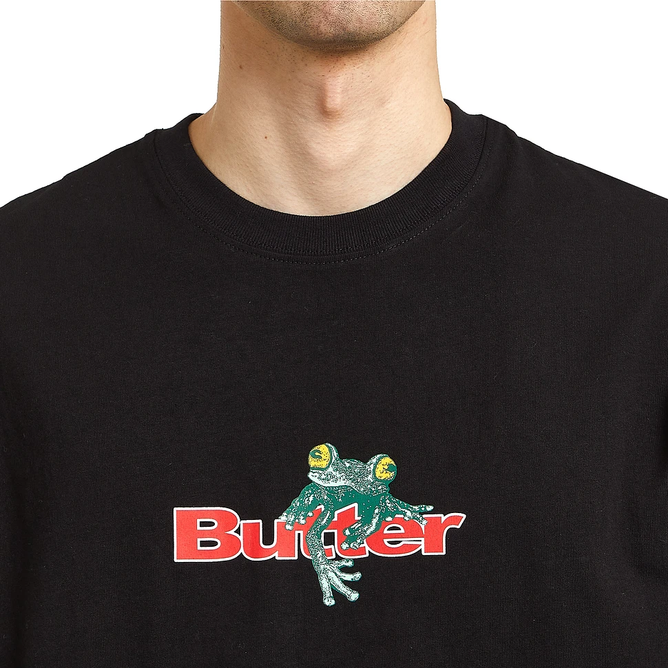 Butter Goods Tree Frog Logo Tee (Black) HHV