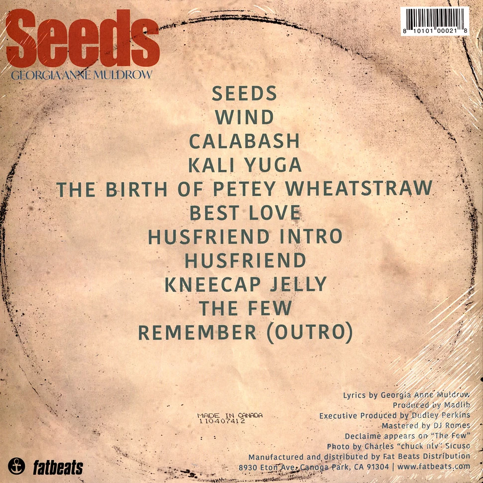 Georgia Anne Muldrow & Madlib - Seeds