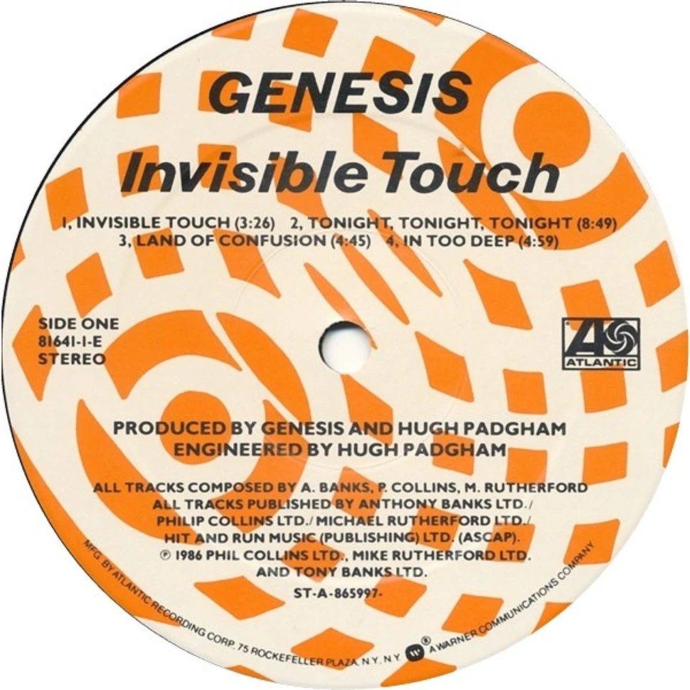 Genesis - Invisible Touch