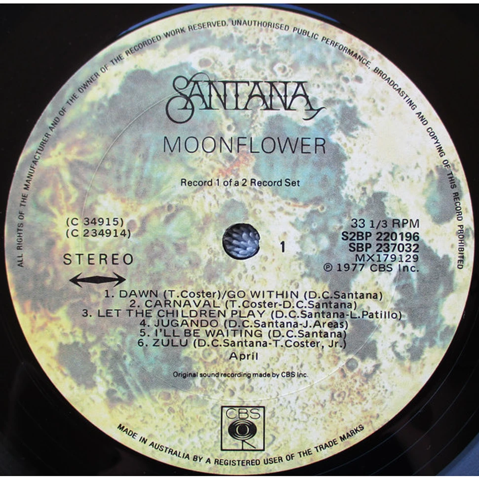 Santana - Moonflower