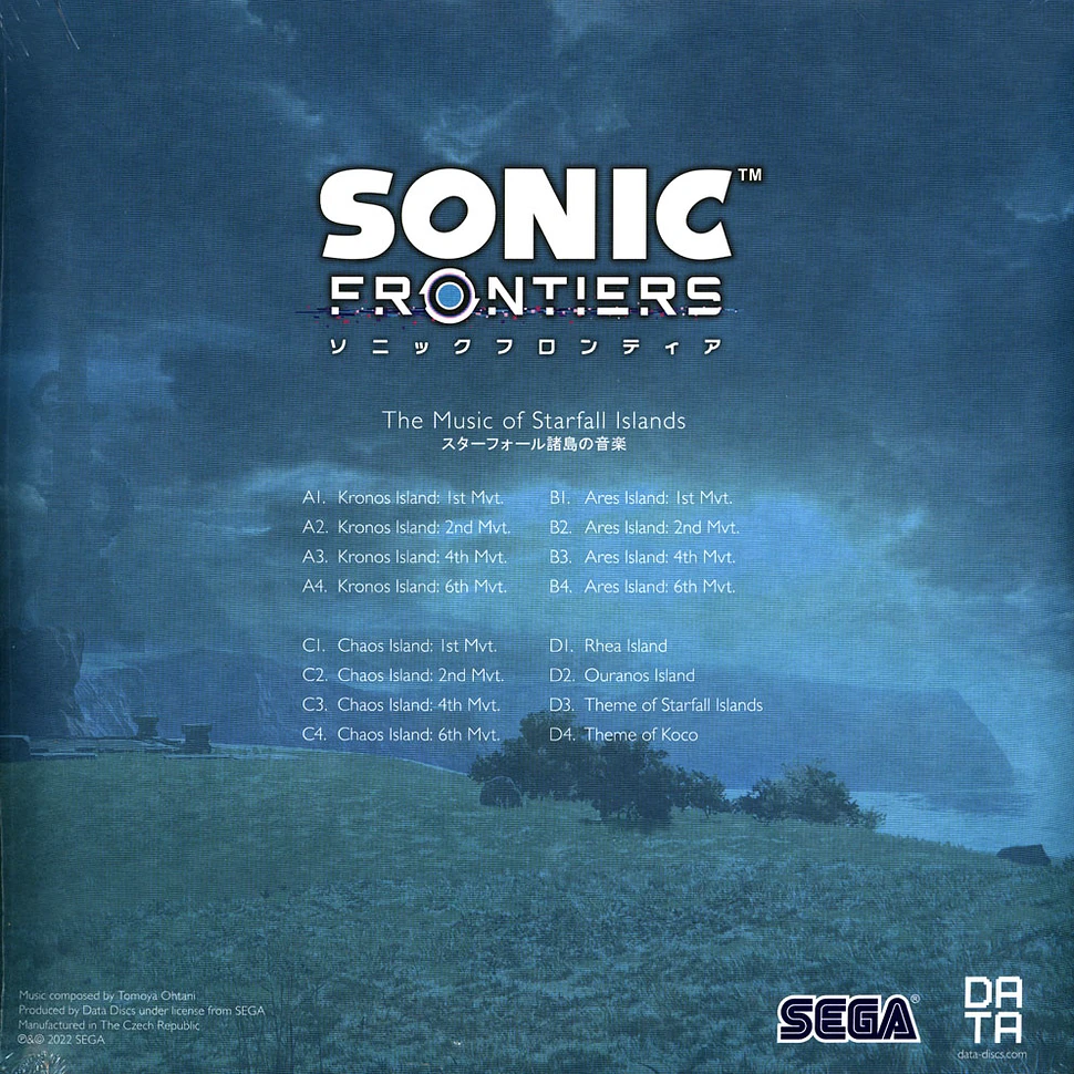 Tomoya Ohtani - OST Sonic Frontiers: The Music Of Starfall Islands Blue Vinyl Edition