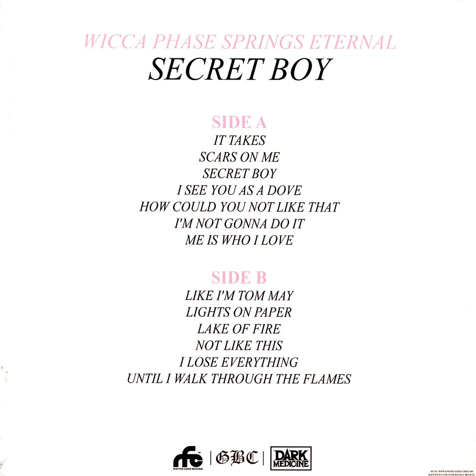 Wicca Phase Springs Eternal - Secret Boy Doublemint Green Vinyl Edition
