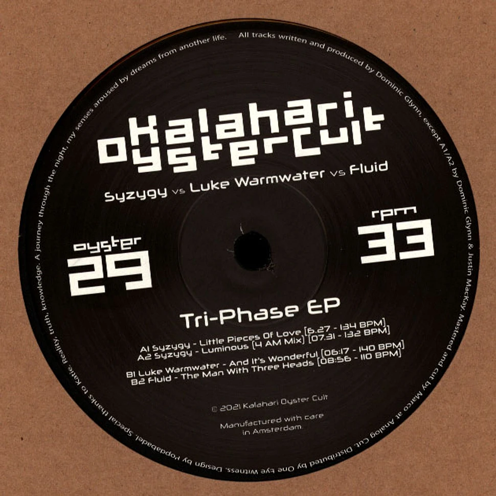 Syzygy, Fluid & Luke Warmwater - The Tri-Phase EP