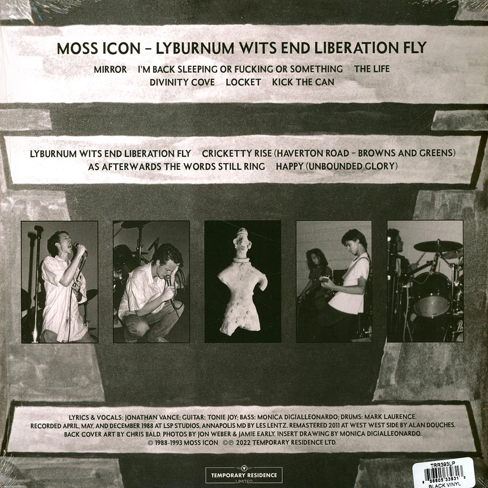Moss Icon - Lyburnum Wits End Liberation Fky Black Vinyl Edition