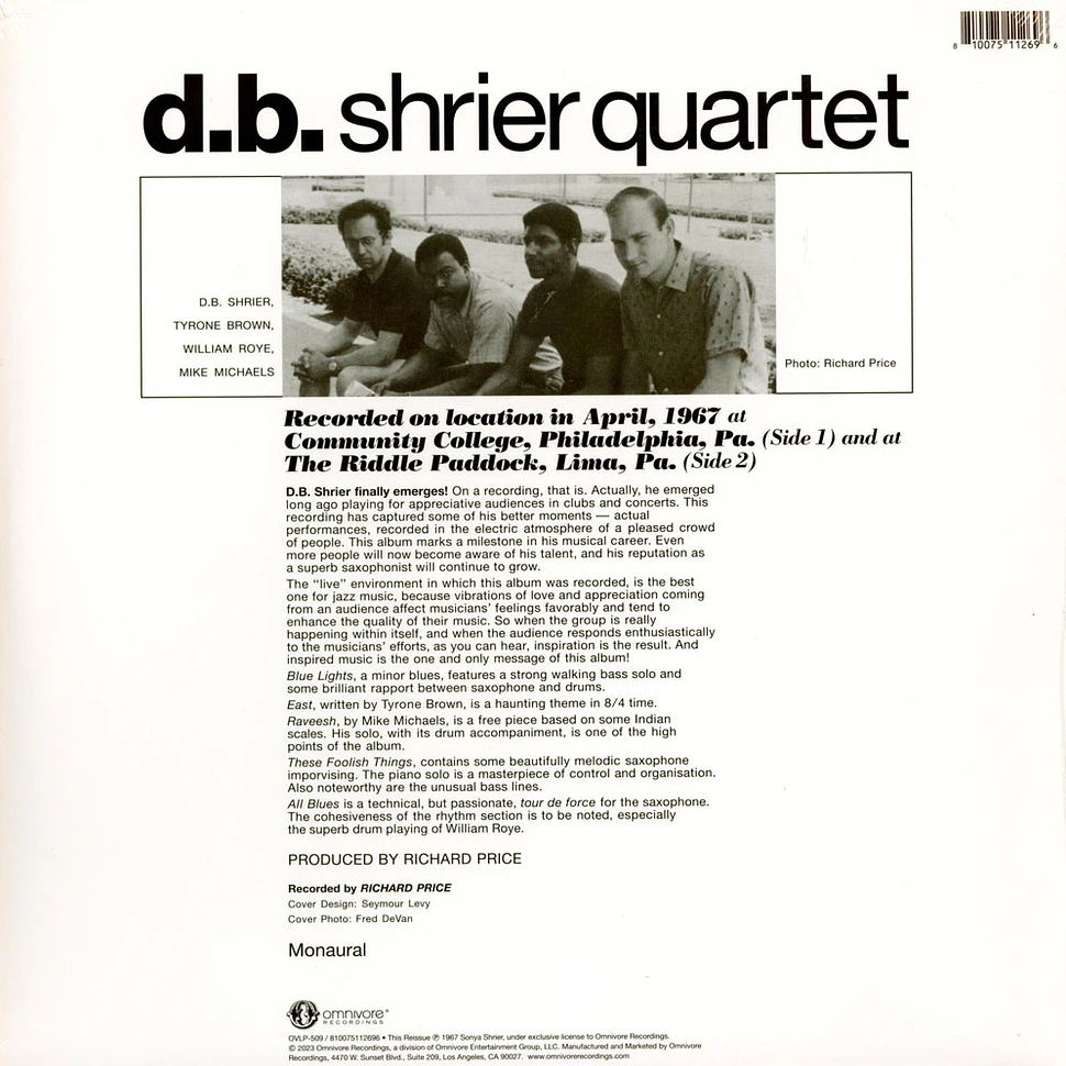 D.B. Shrier Quartet - D.B.Shrier Emerges