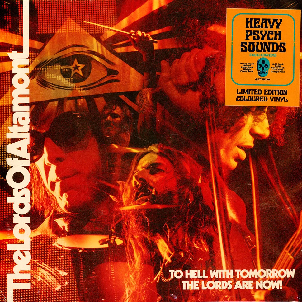 The Lords Of Altamont - To Hell With Tomorrow - The Lords Are Now! Mustard Colored Vinyl Edition